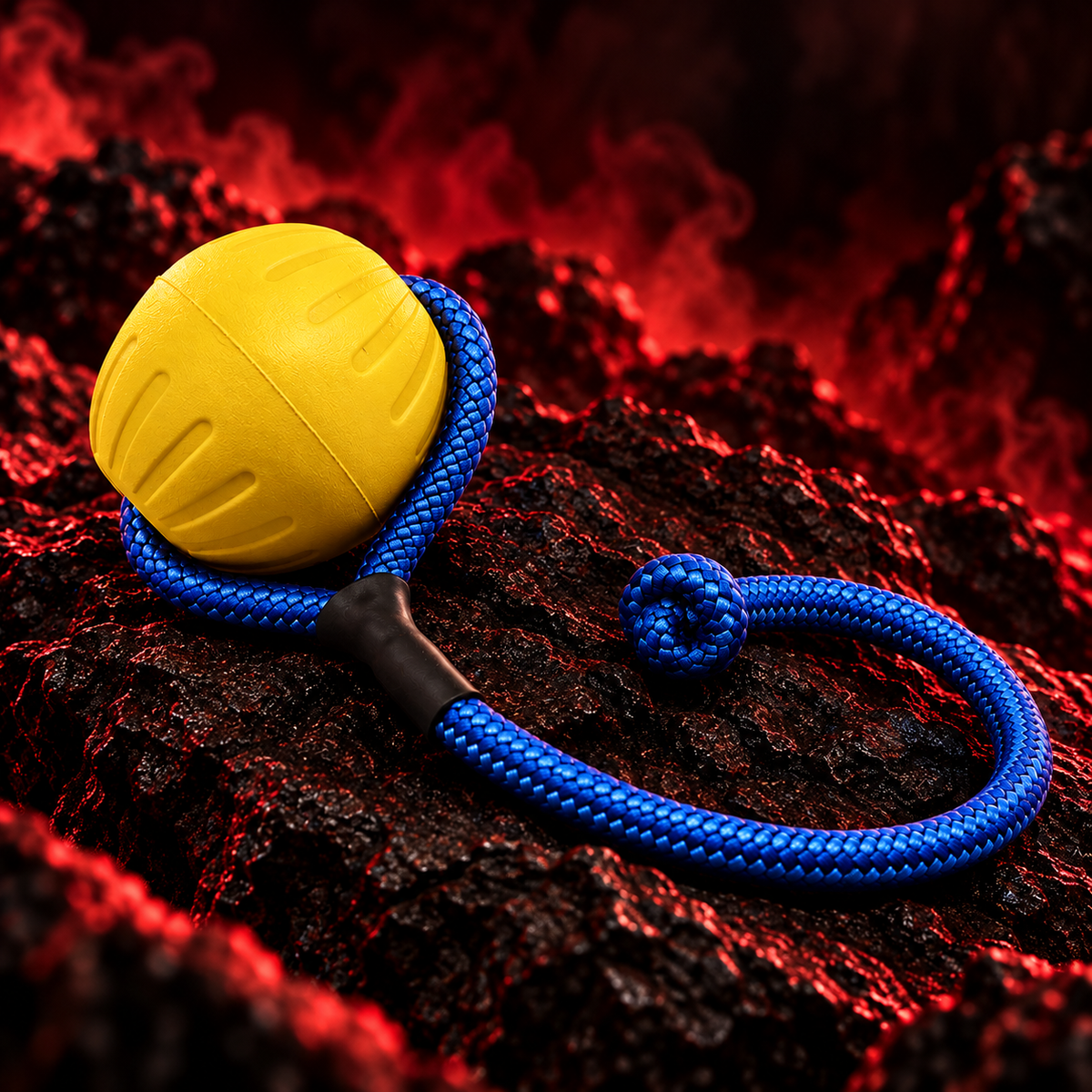Starmark Durafoam Ball on Rope