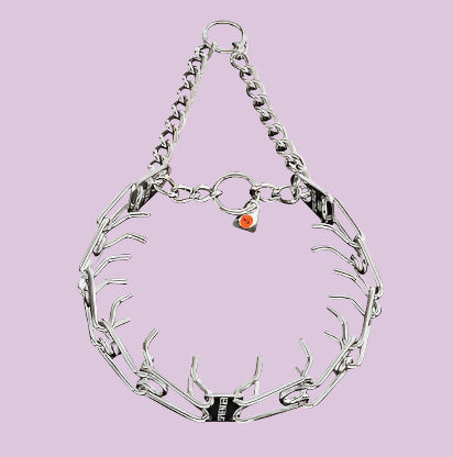 Herm Sprenger Stainless Steel Ultra Plus Twin O ring Prong Collar